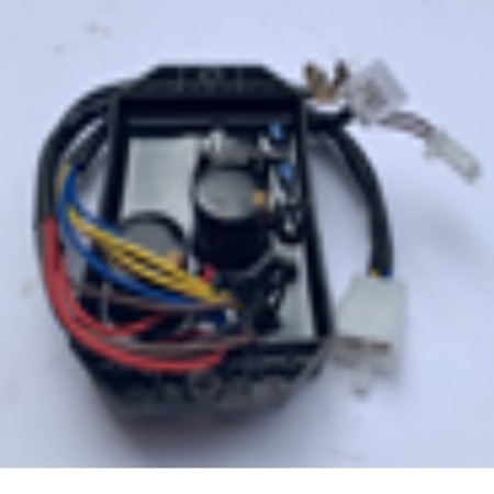 Регулятор напруги (AVR) - 250V, 470 МкФ (фішка - 4 контакти, фішка - 6 контактів, фішка - 2 контакти, 2 проводи на щітки). два конденсатори) - ОРИГІНАЛ