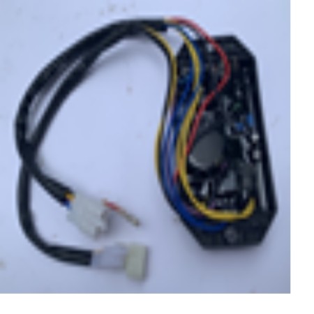 Регулятор напруги (AVR) - 450V, 680 МкФ (фішка 4 - контакту, фішка - 2 контакти, фішка - 2 контакти, 2 проводи на щітки), один конденсатор - ОРИГІНАЛ